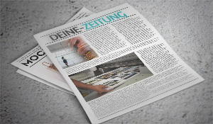 Schriftarten Zeitung